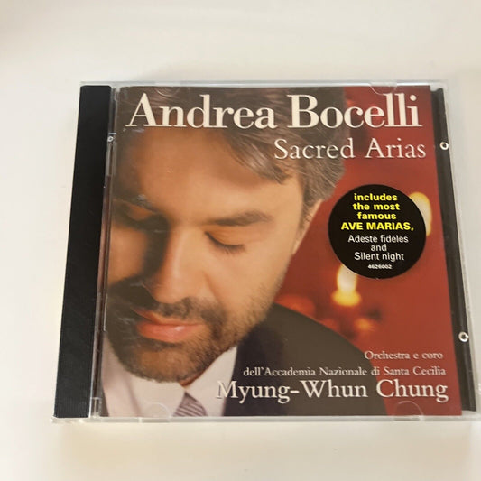 Andrea Bocelli - Sacred Arias (CD, 1999)