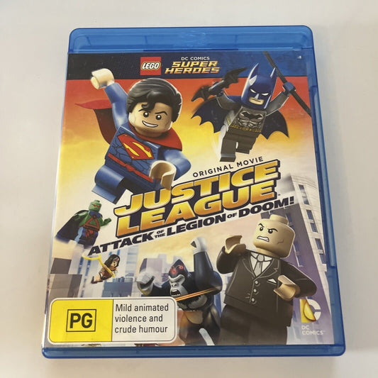 LEGO - Justice League - Attack Of The Legion Of Doom (Blu-ray, 2015) Region B