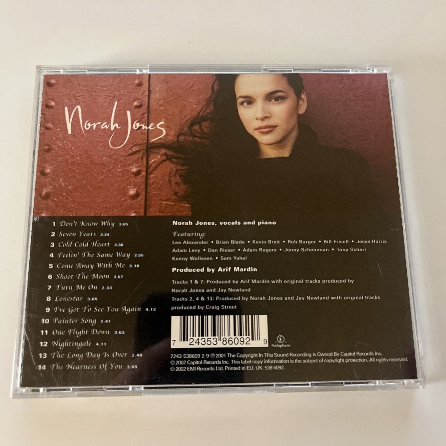 Norah Jones - Come Away with Me  (CD, 2002)