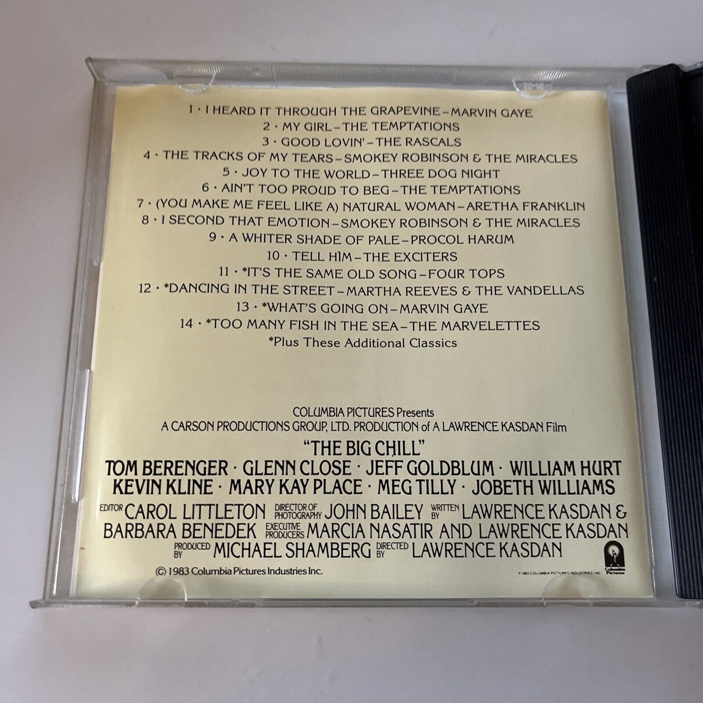 The Big Chill - Original Motion Picture Soundtrack (CD, 1984)