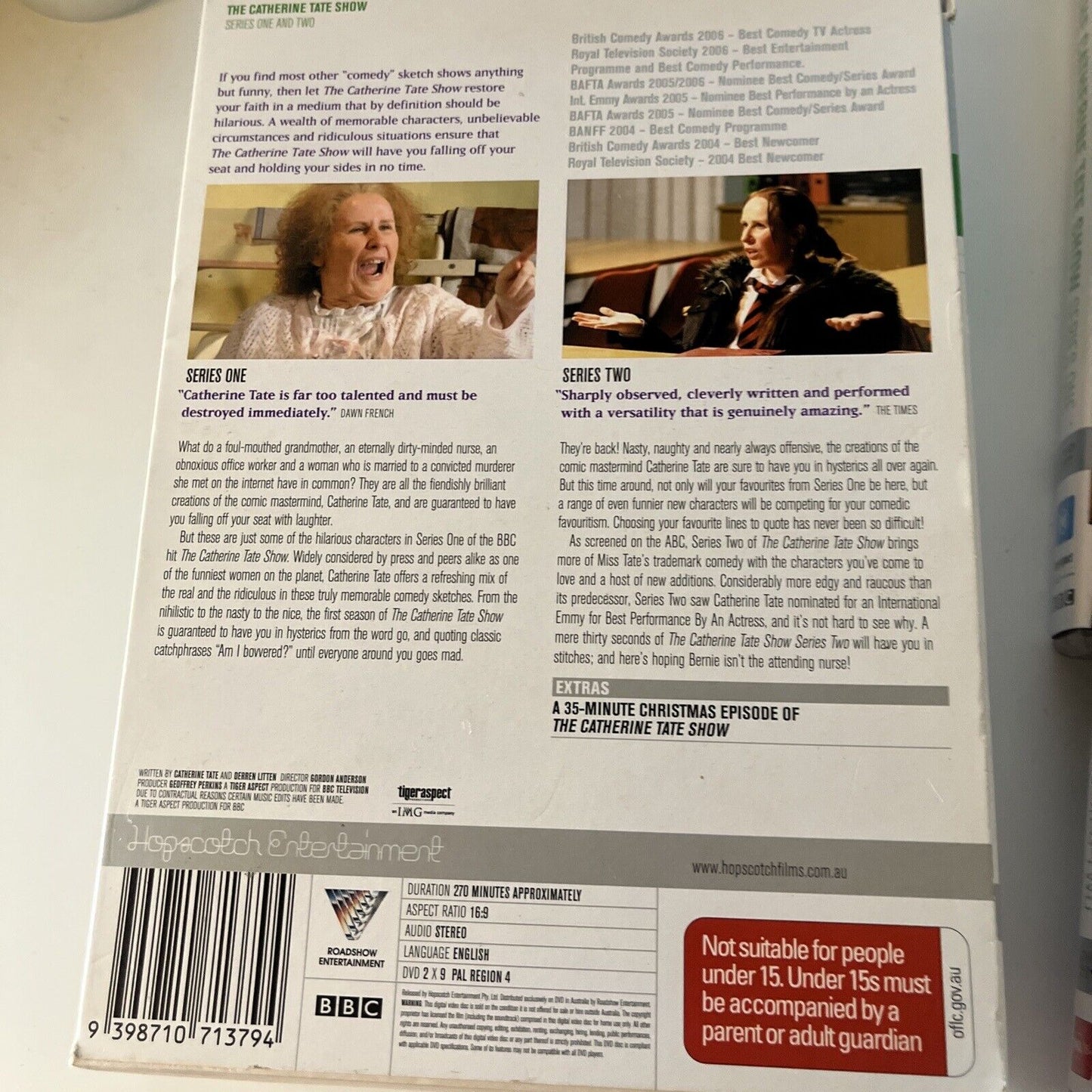 The Catherine Tate Show : Series 1 & 2 (DVD, 2004, 2-Disc) Region 4