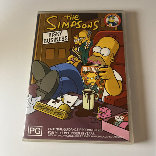 The Simpsons - Risky Business (DVD, 2000) Region 4