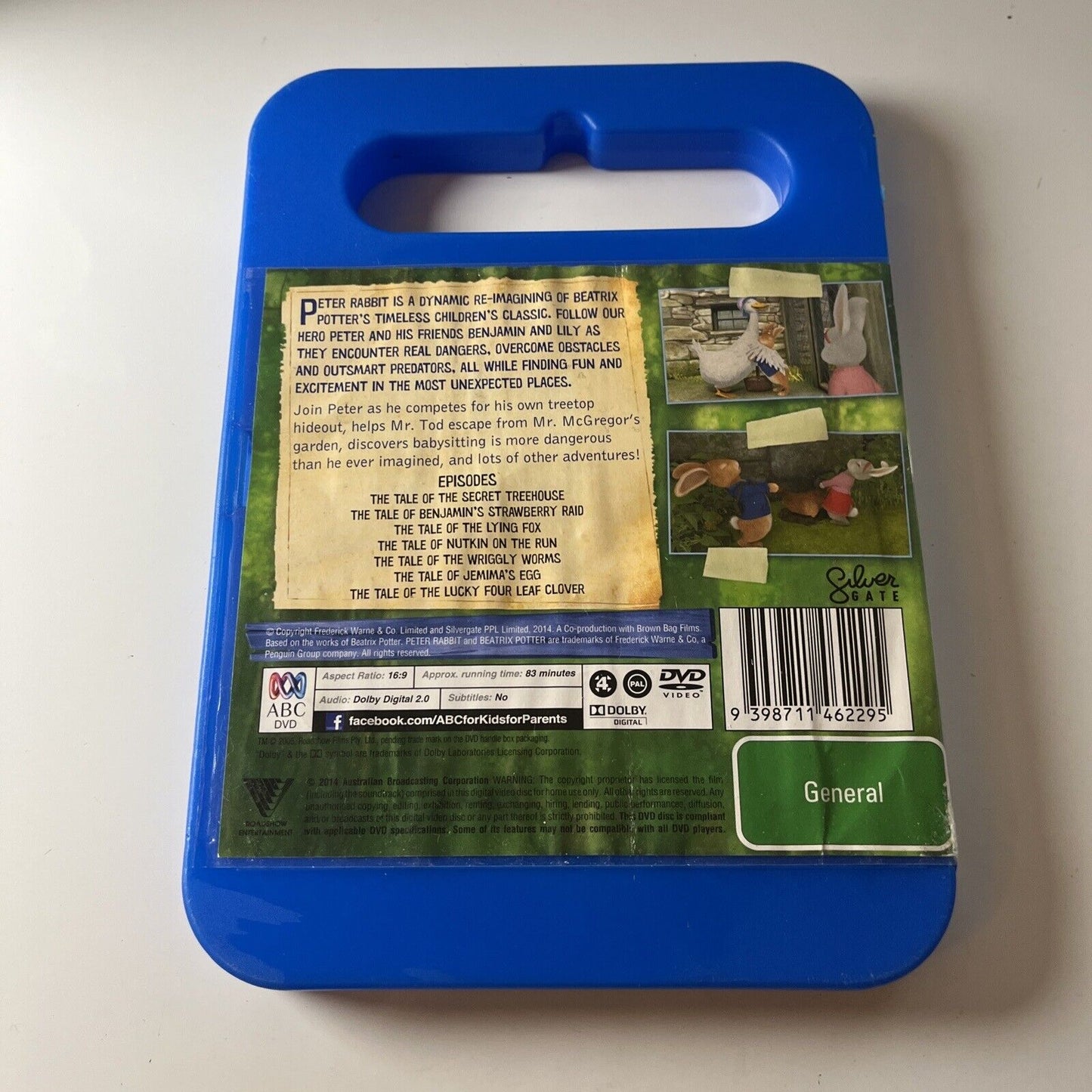 Peter Rabbit - Catch Me If You Can (DVD, 2014) Region 4