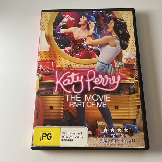 Katy Perry - Part Of Me (DVD, 2012) NEW Region 4
