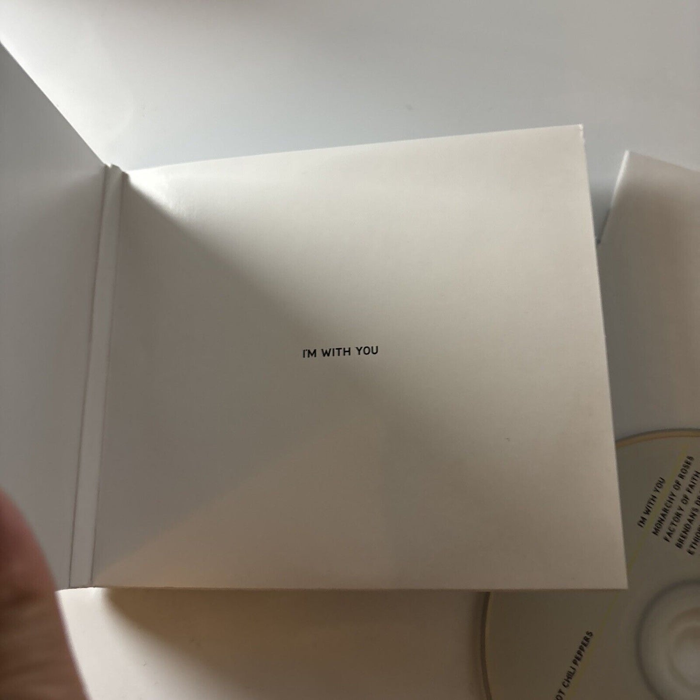 Red Hot Chili Peppers - I'm with You (CD, 2011) Digipak