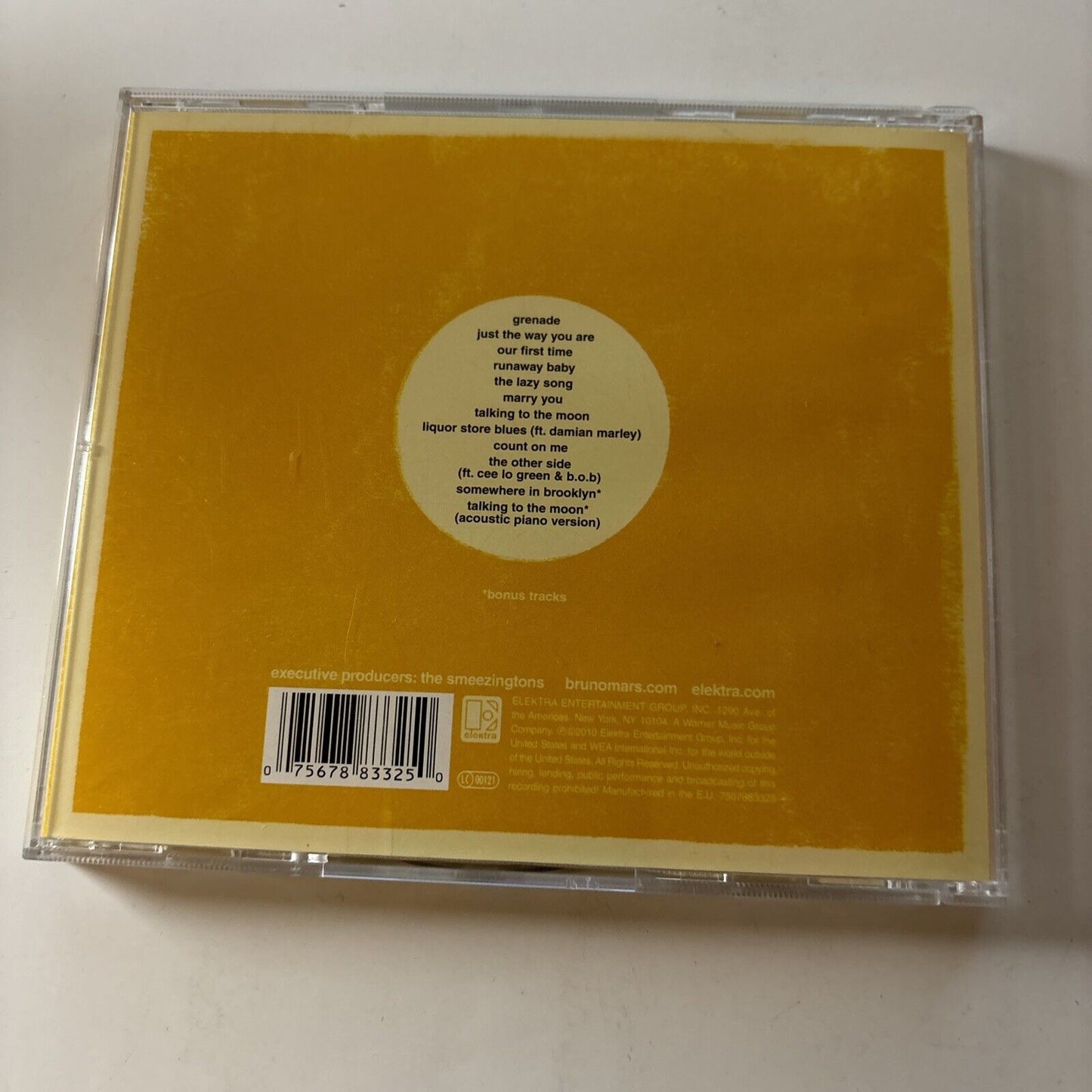 Bruno Mars - Doo Wops & Hooligans (CD, 2011)