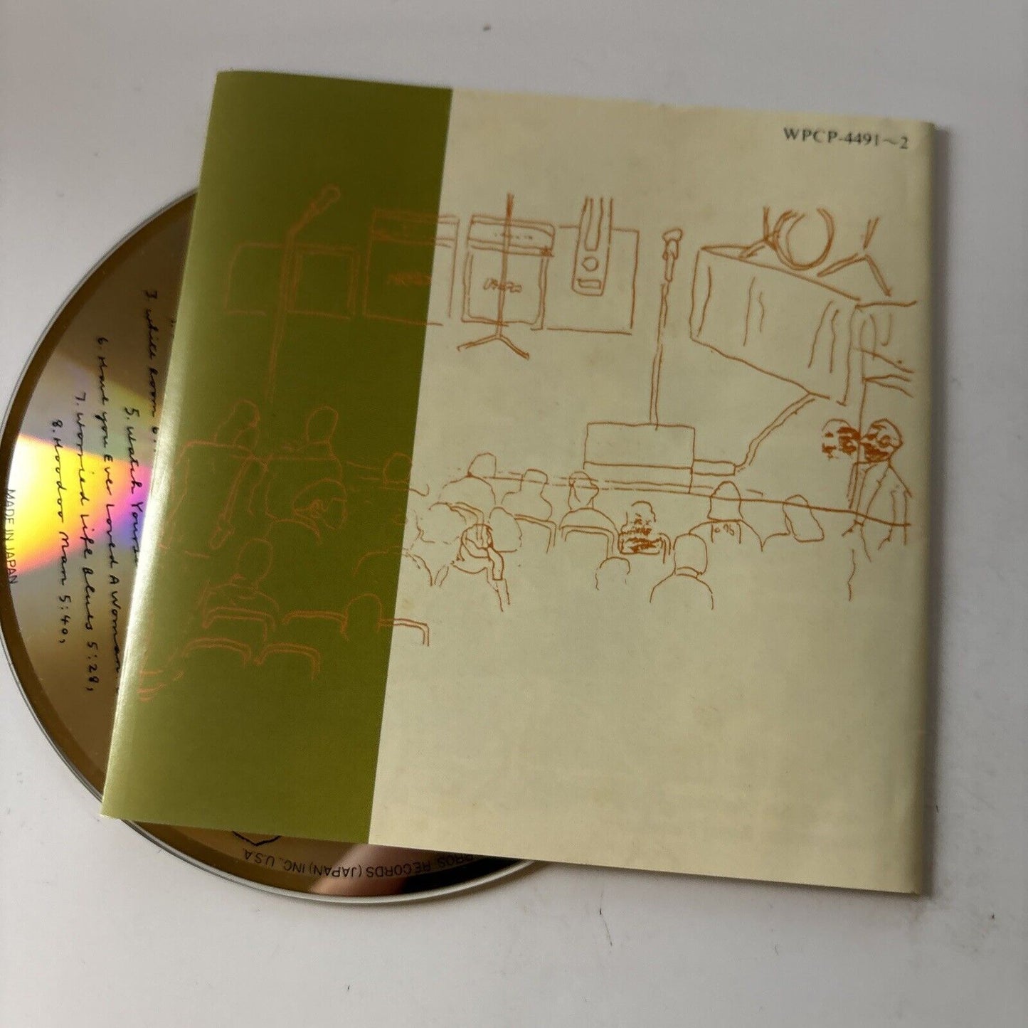 Eric Clapton - 24 Nights (CD, 1991, 2-Disc) Japan Wpcp-4491-2