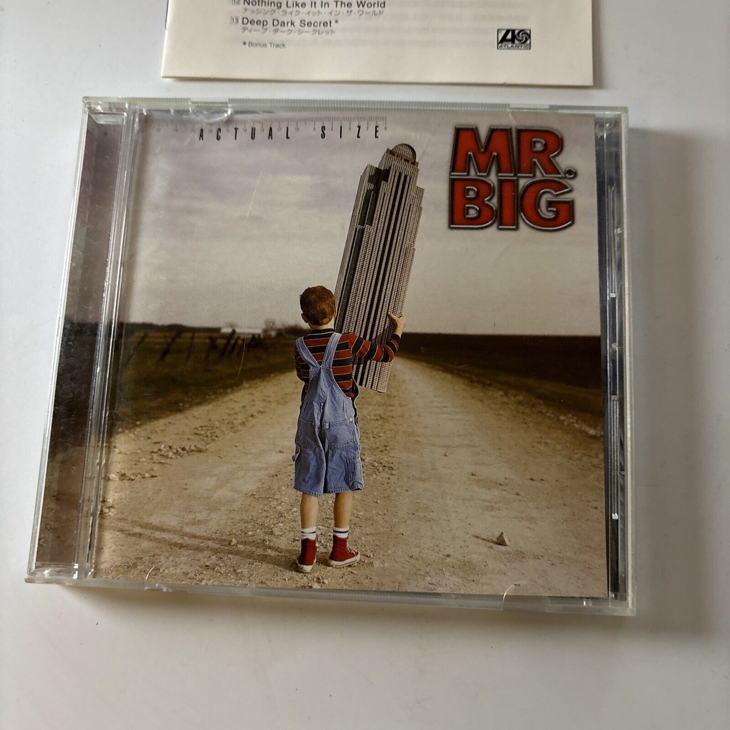 Mr Big - Actual Size (CD, 2001) Japan Amcy-7300