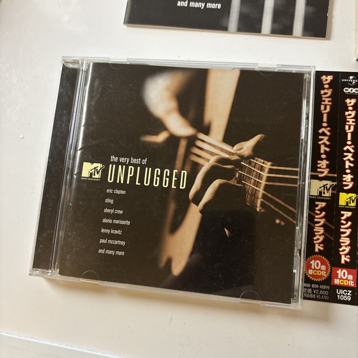 The Best Of MTV Unplugged (CD, 2002) Japan Obi Uicz-1059