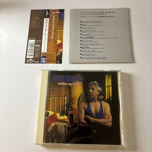 John Mayall - Wake Up Call (CD, 1996) Japan Obi Bvcq-7305