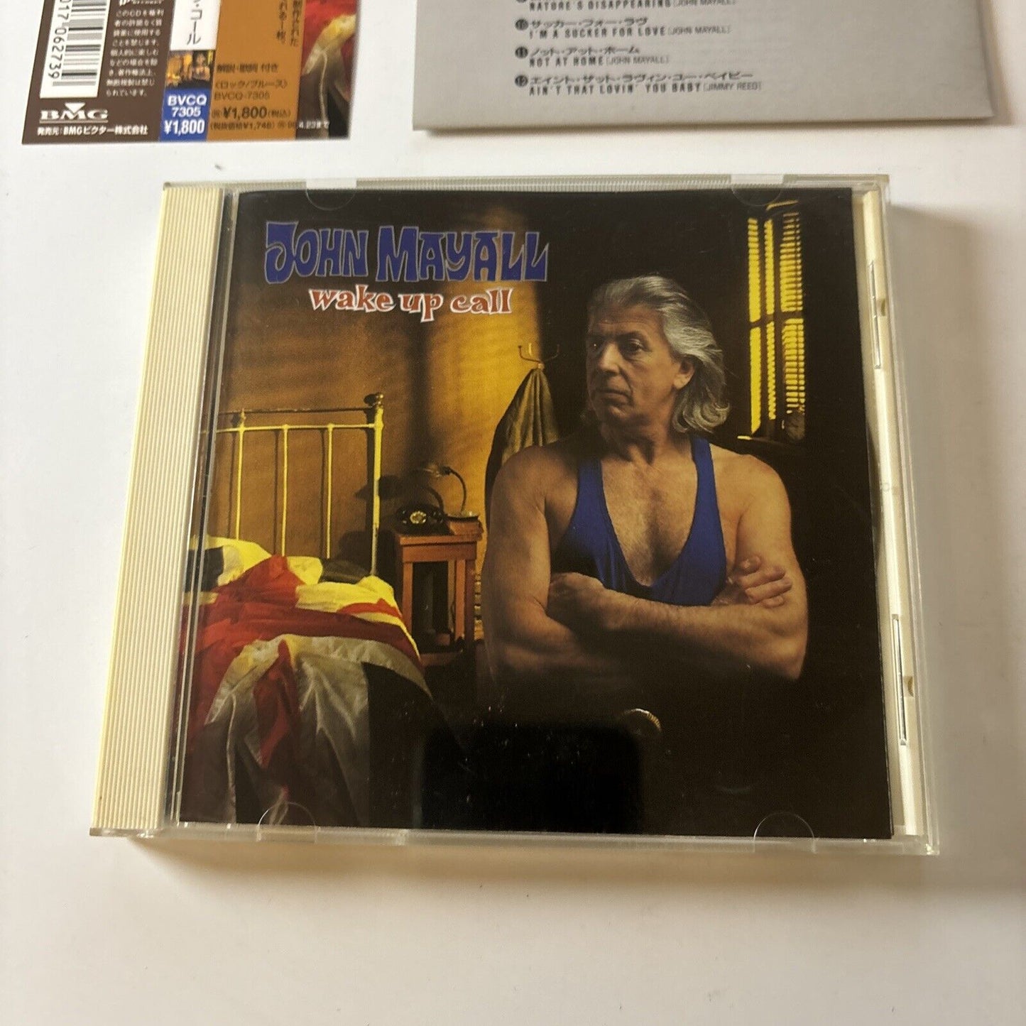 John Mayall - Wake Up Call (CD, 1996) Japan Obi Bvcq-7305
