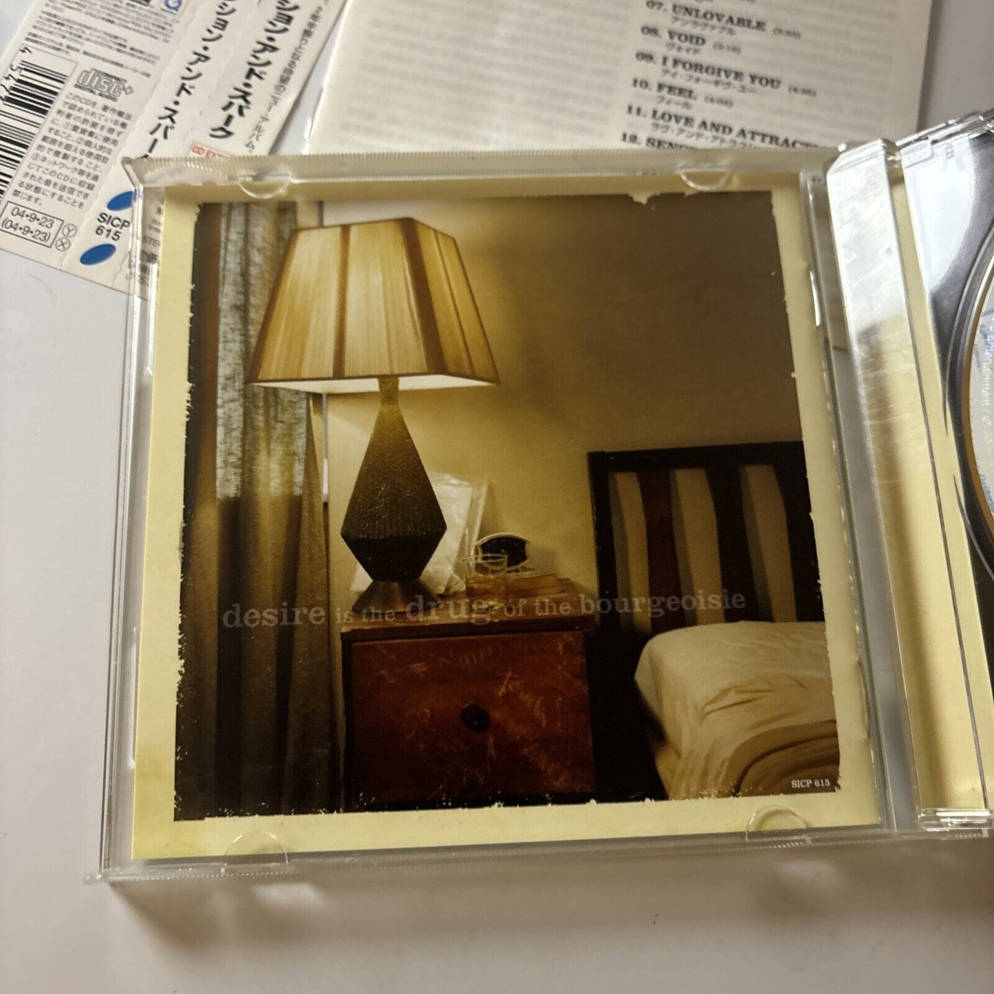 Darren Hayes - Tension and the Spark - Japan Bonus Track (CD, 2004) Obi Sicp-615