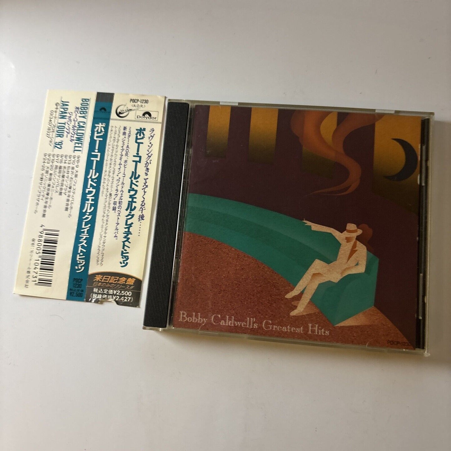 Bobby Caldwell - Bobby Caldwell's Greatest Hits (CD, 1992) Japan Obi Pocp-1230