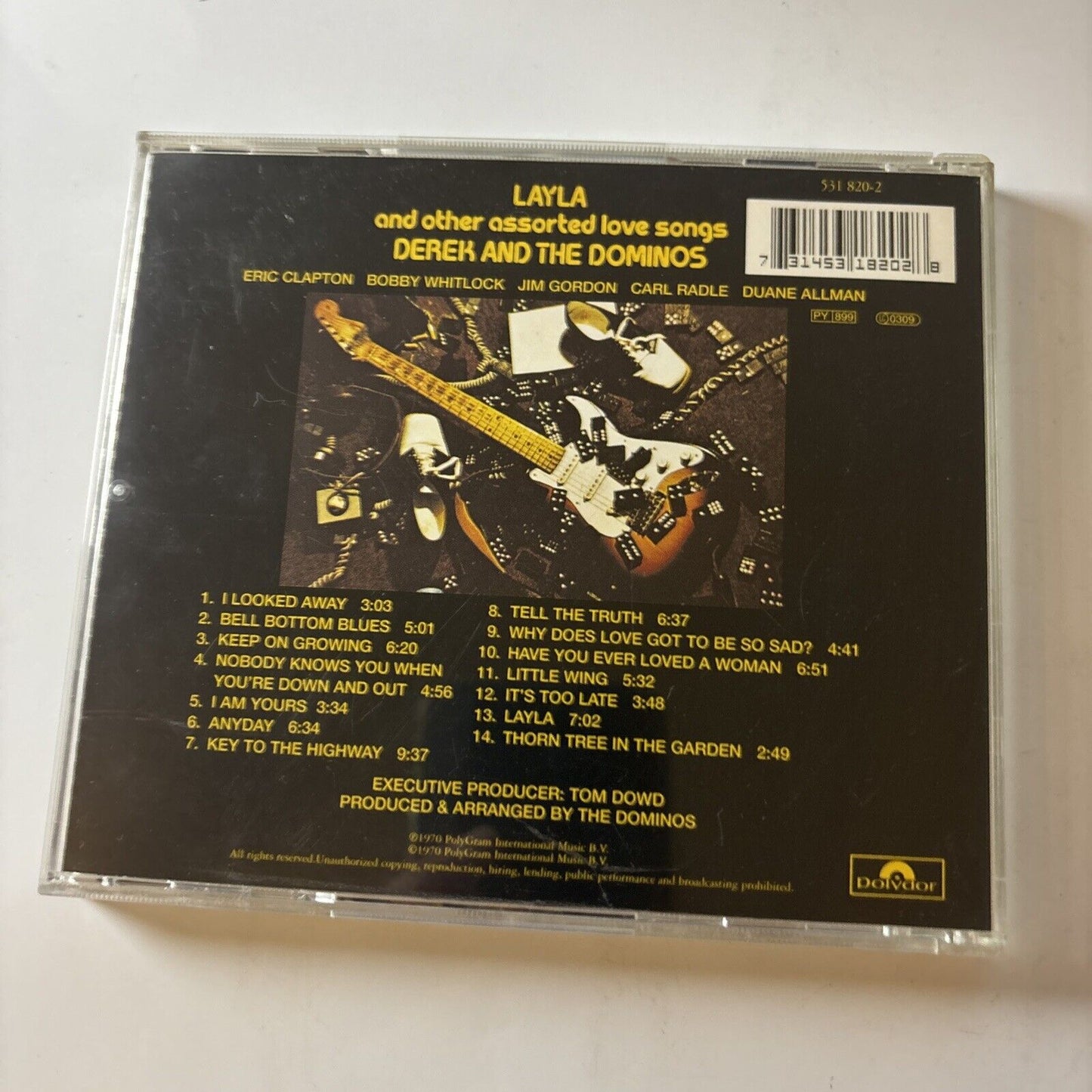 Derek and the Dominos - Layla and Other Assorted Love Songs (CD, 1996) 531820-2