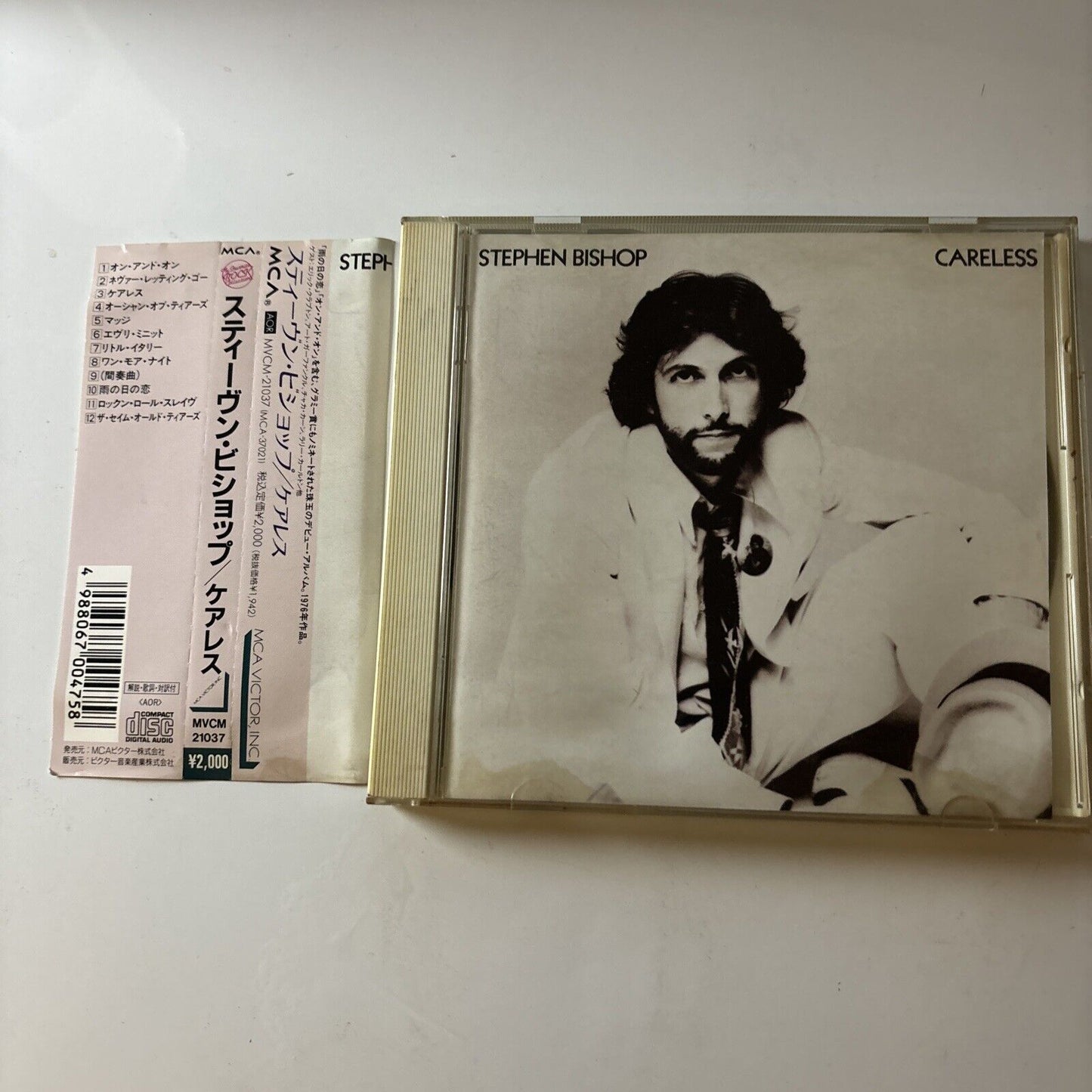 Stephen Bishop - Careless (CD, 1976) Japan Obi Mvcm-21037
