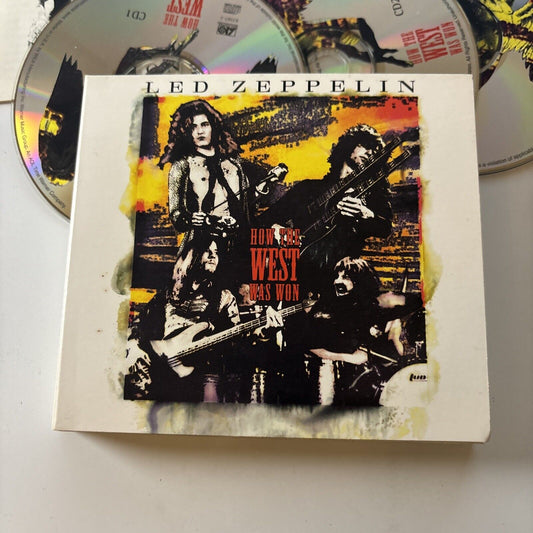 Led Zeppelin - How the West Was Won (CD, 2003, 3-Disc) 83587-2 Digipak