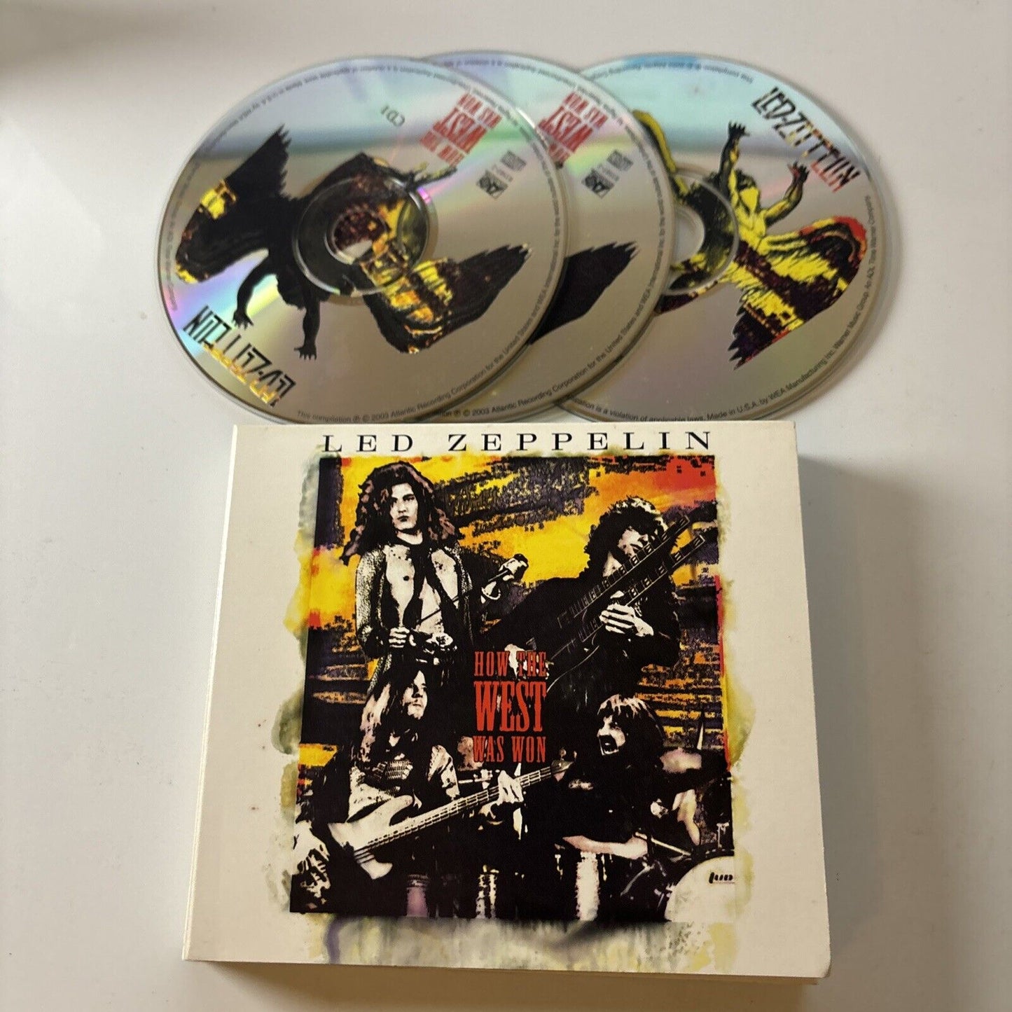 Led Zeppelin - How the West Was Won (CD, 2003, 3-Disc) 83587-2 Digipak