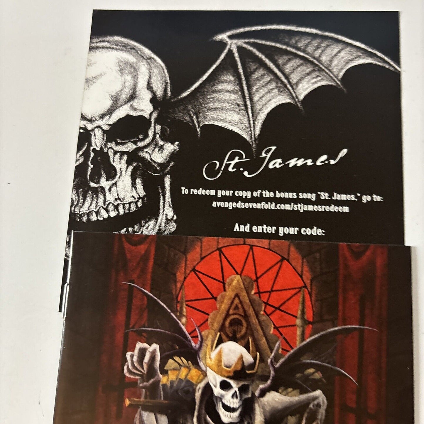 Avenged Sevenfold - Hail to the King /w Coaster (CD, 2013) Digipak