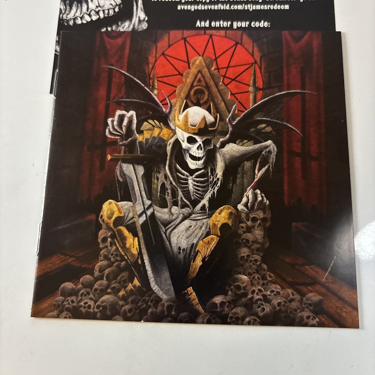 Avenged Sevenfold - Hail to the King /w Coaster (CD, 2013) Digipak