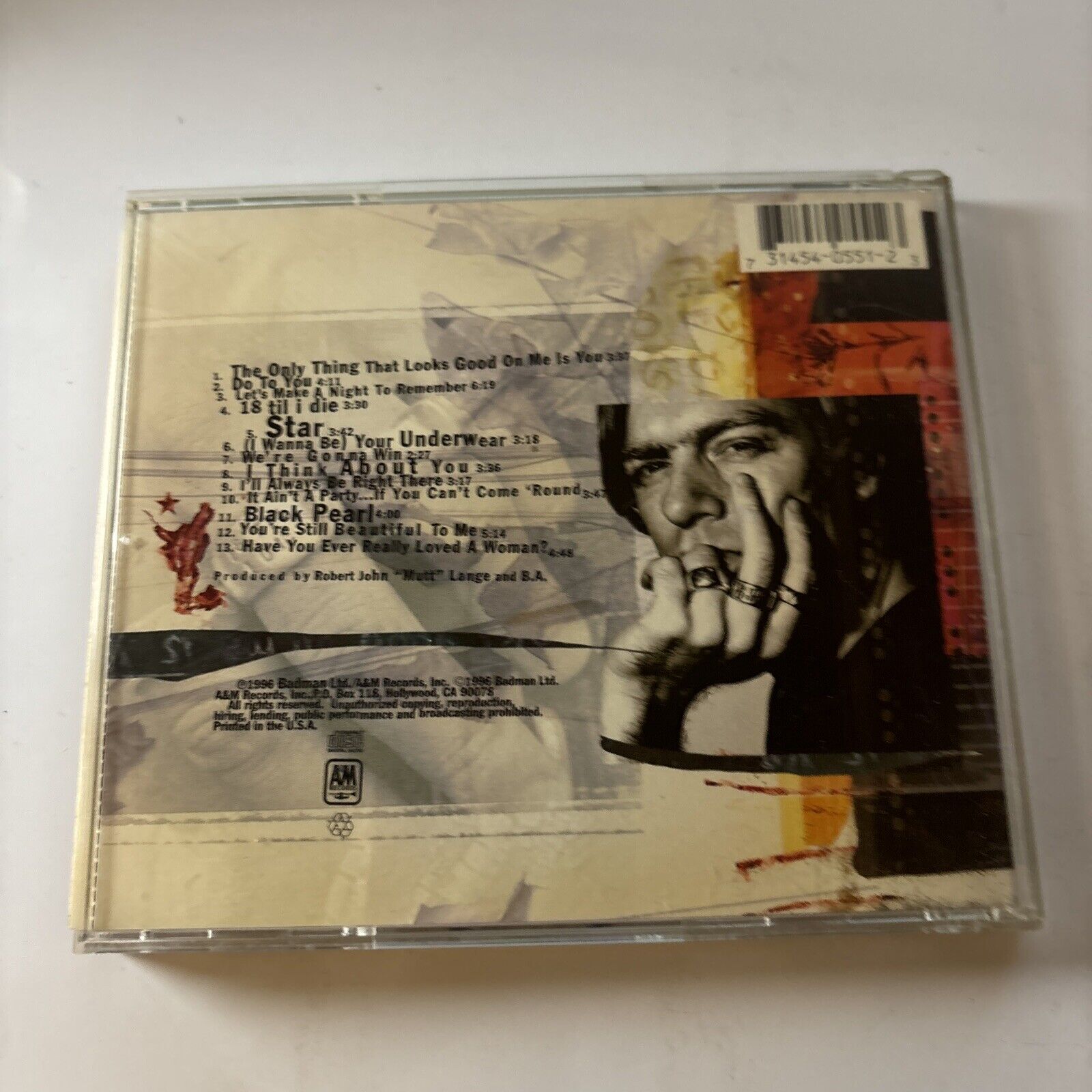 Bryan Adams - 18 Till I Die (CD, 1996) – Retro Unit