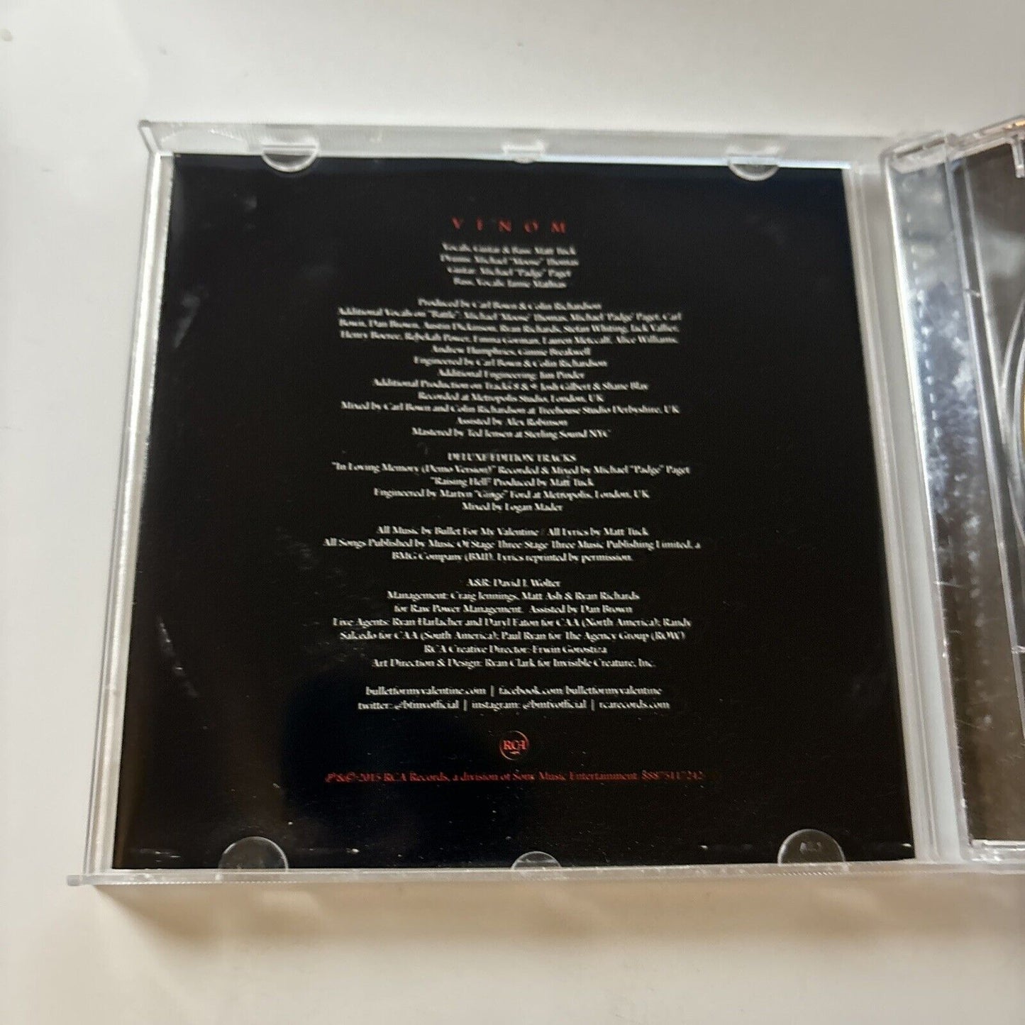 Bullet for My Valentine - Venom [Deluxe Edition] (CD, 2015)