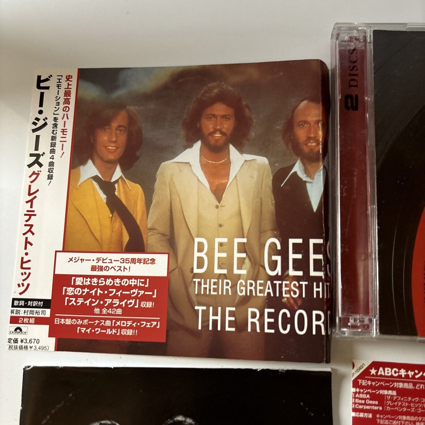 Bee Gees - Their Greatest Hits: The Record (CD, HDCD, 2001) Japan Uicp-1040/1