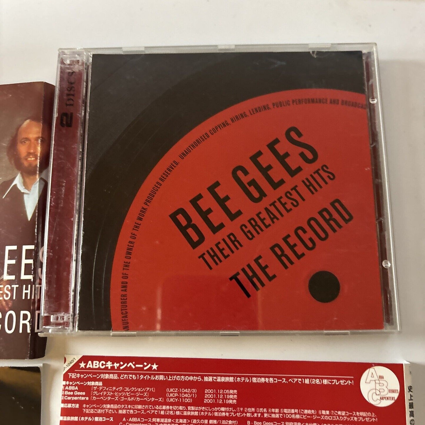 Bee Gees - Their Greatest Hits: The Record (CD, HDCD, 2001) Japan Uicp-1040/1