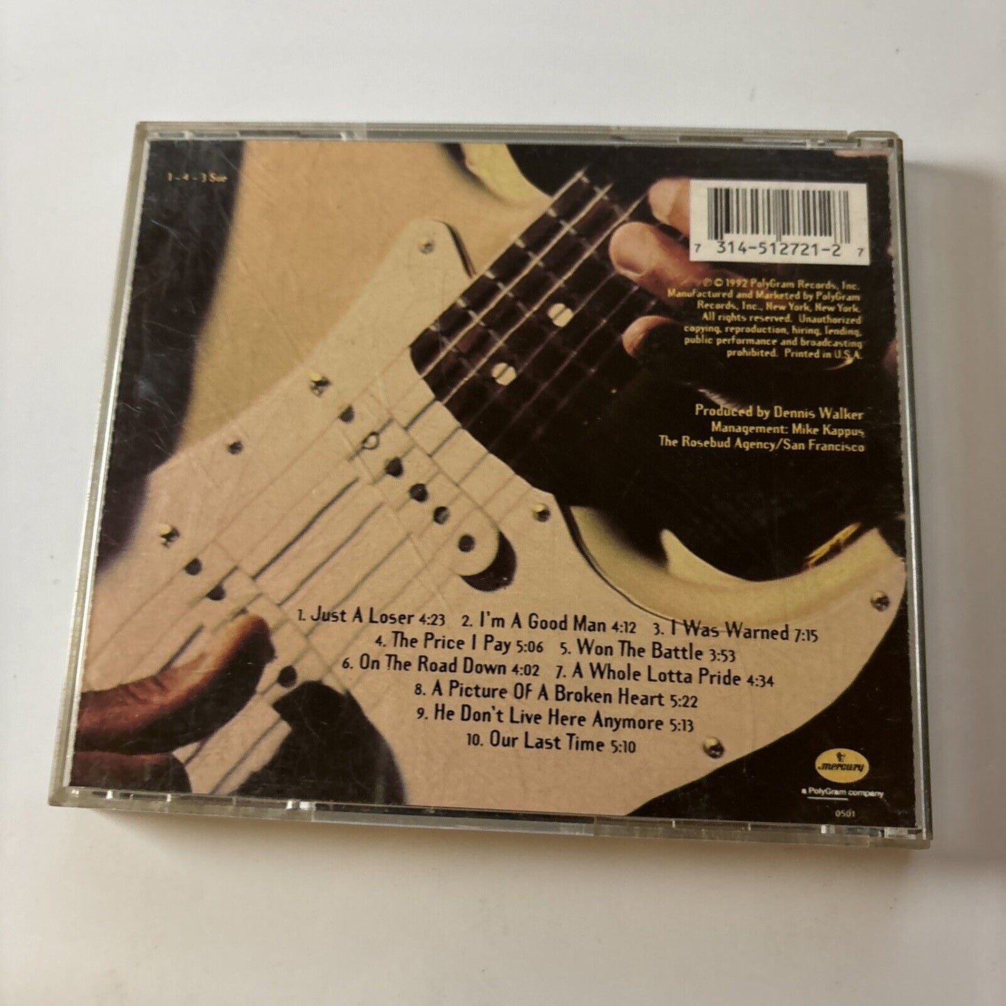 The Robert Cray Band - I Was Warned (CD, 1992)