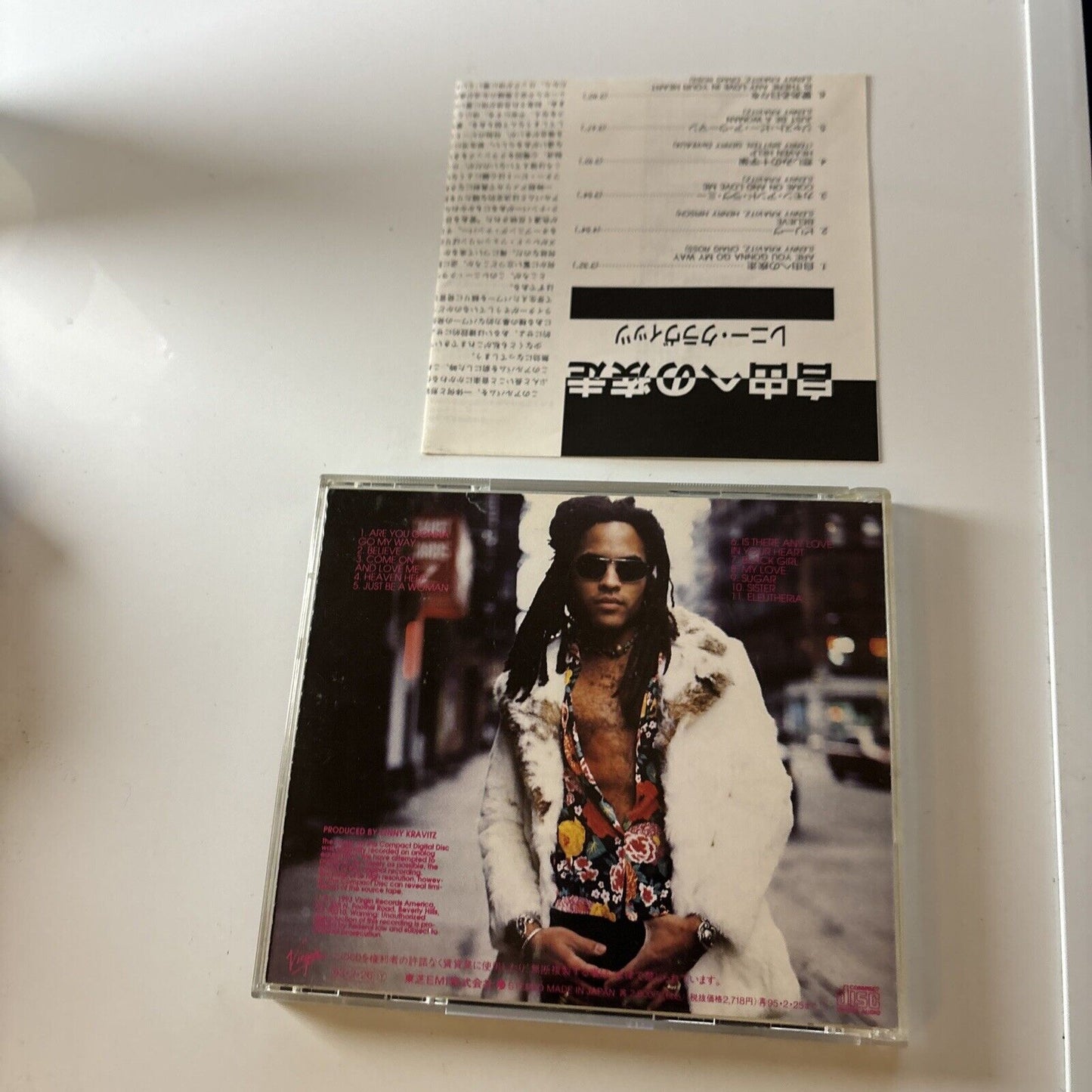 Lenny Kravitz - Are You Gonna Go My Way (CD, 1993) Japan Vjcp-28156