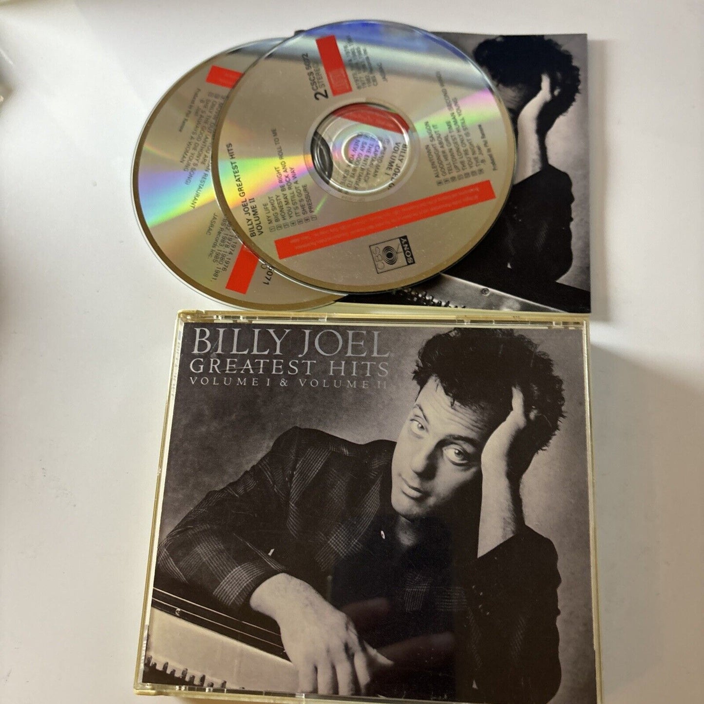 Billy Joel - Greatest Hits Volume 1 & 2 (CD, 1985, 2-Disc) Japan Cscs-5071-2