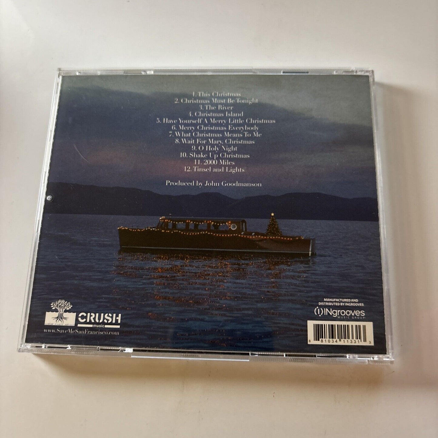 Train - Christmas in Tahoe (CD, 2015) Sfcd-0001