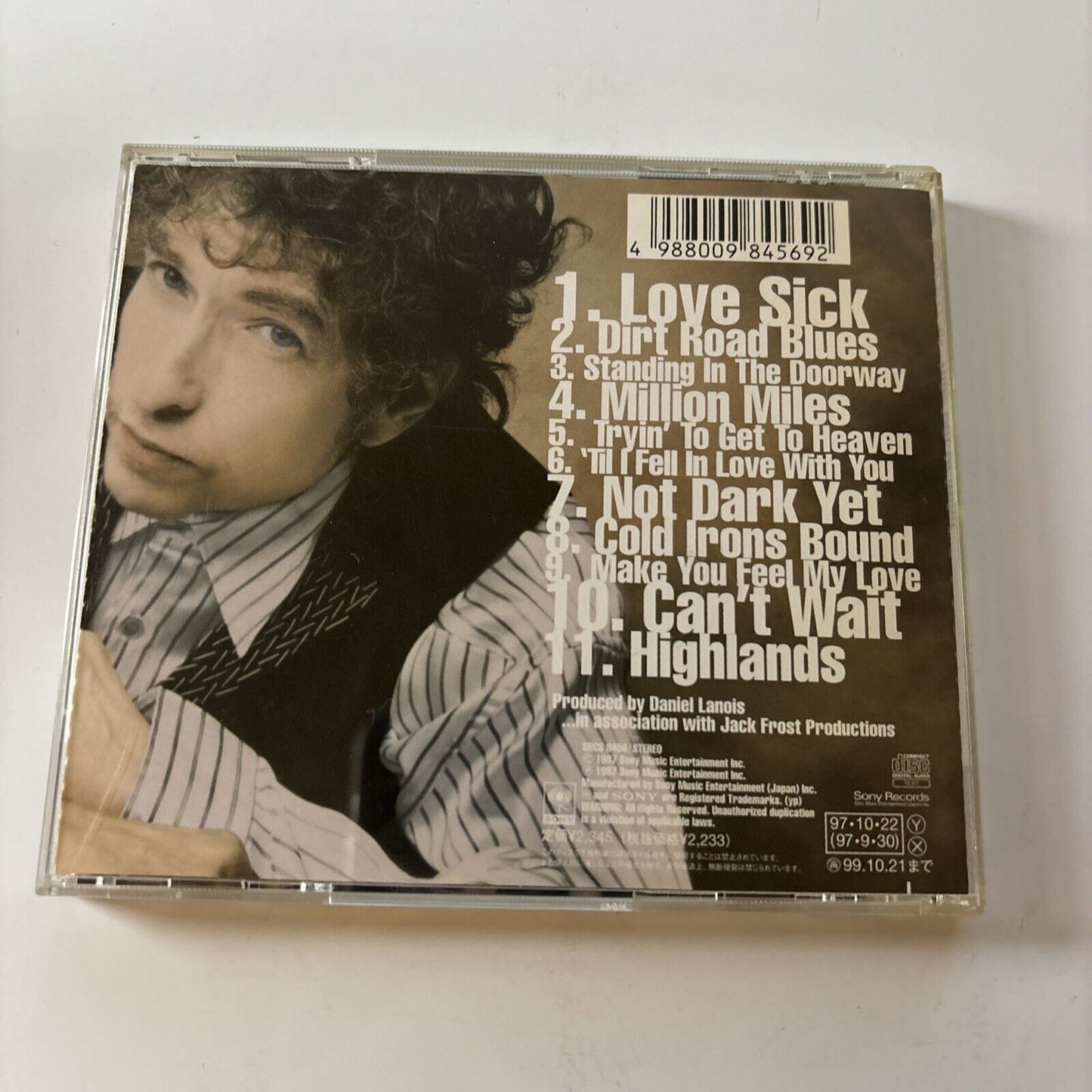 Bob Dylan - Time Out Of Mind (CD, 1997) Japan Srcs-8456