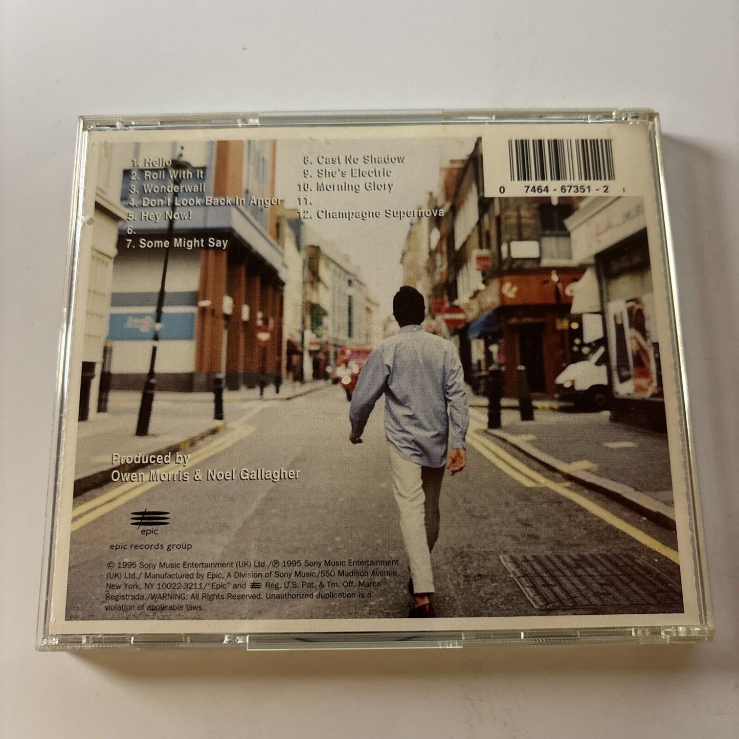 Oasis - (What's the Story) Morning Glory? (CD, 1995) Ek-67351