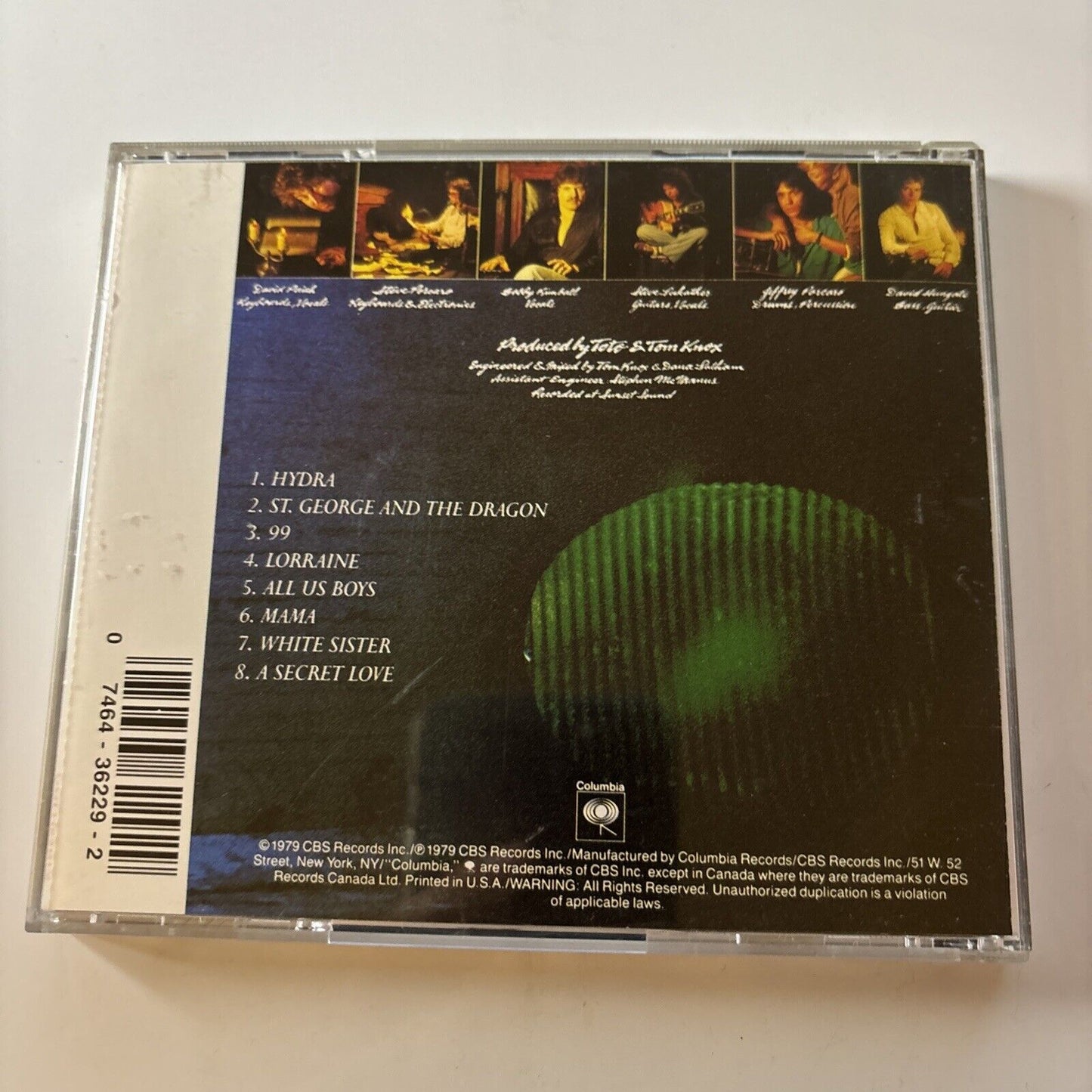 Toto - Hydra (CD, 1988) Ck-36229