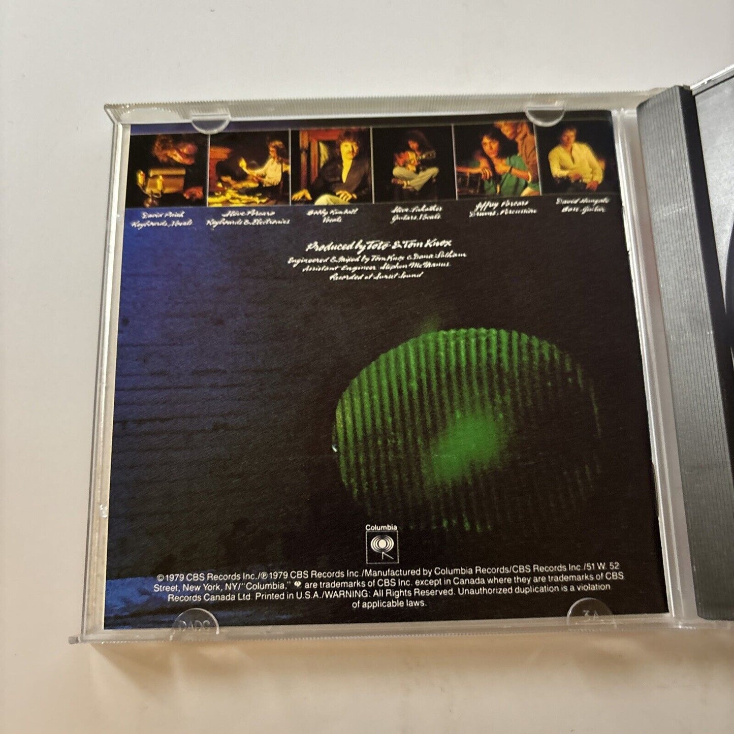 Toto - Hydra (CD, 1988) Ck-36229