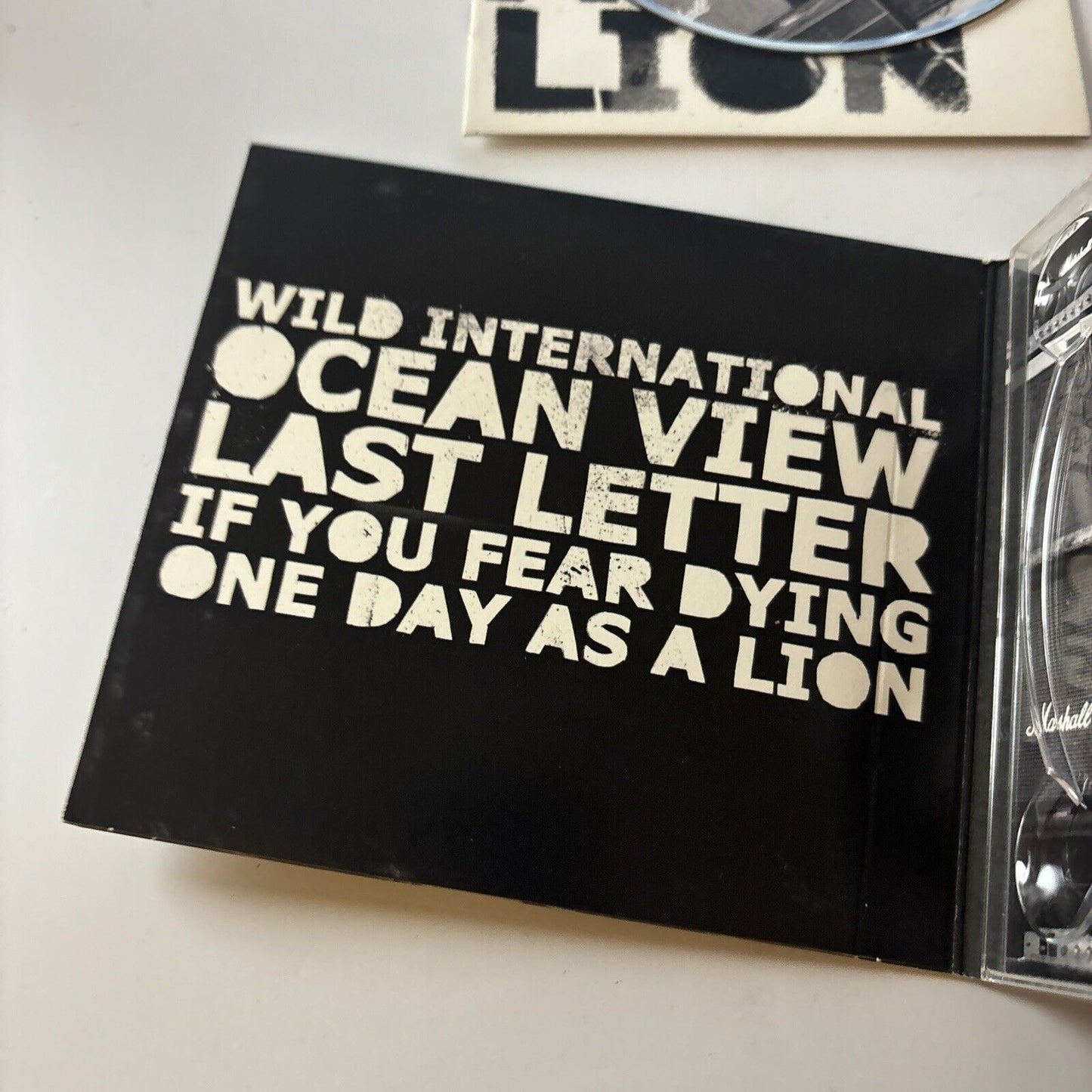 One Day as a Lion by One Day as a Lion (CD, 2008) Digipak