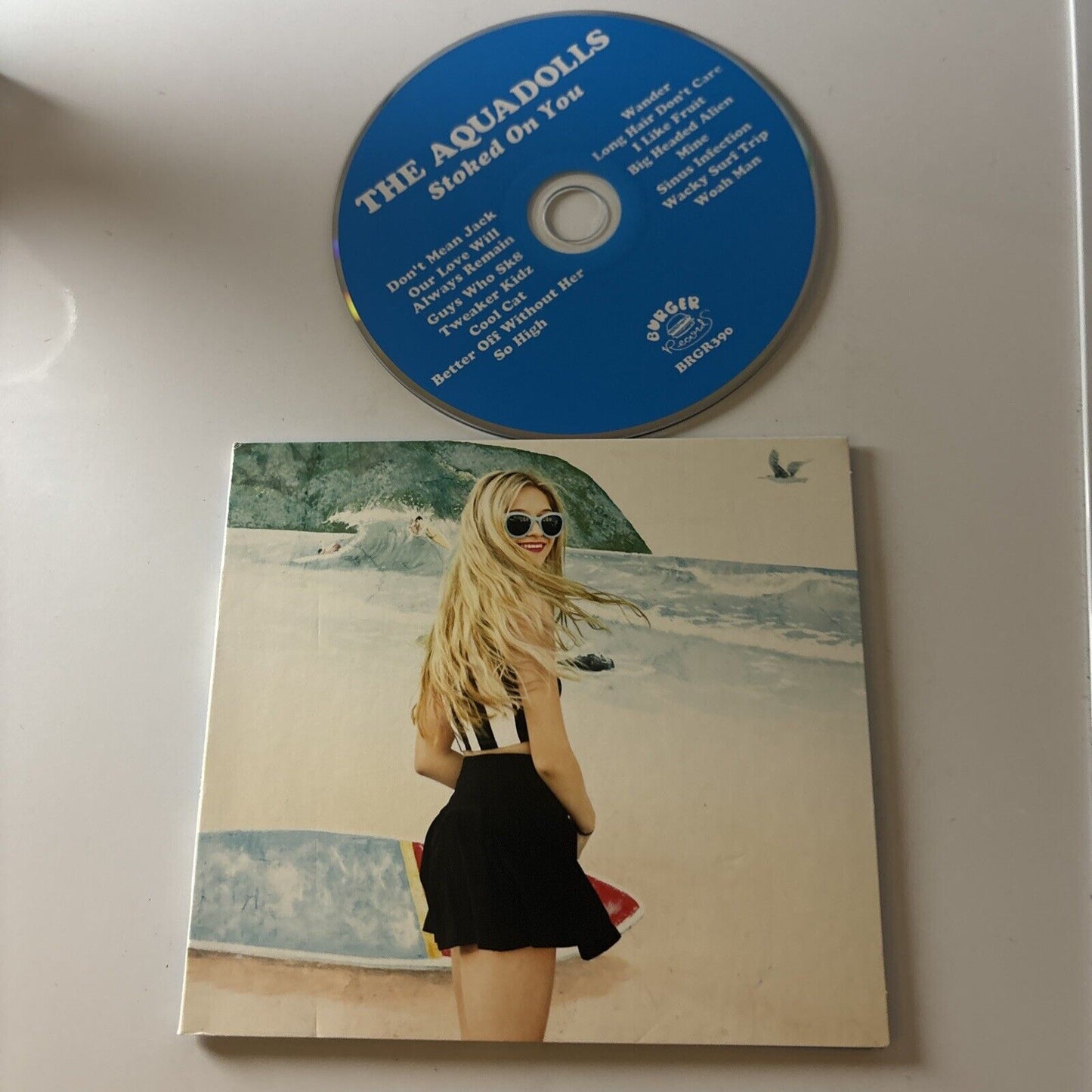 The Aquadolls - Stoked on You (CD, 2014) Brgr-390