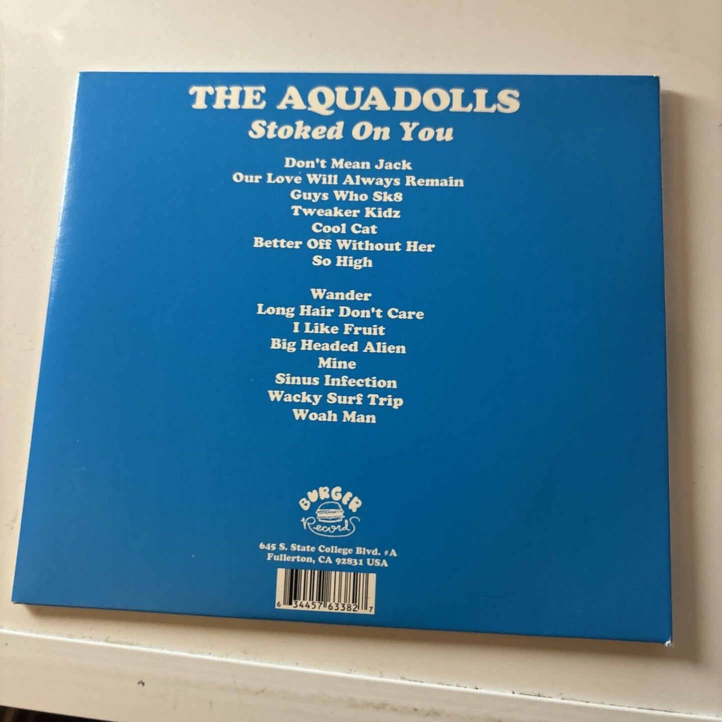 The Aquadolls - Stoked on You (CD, 2014) Brgr-390