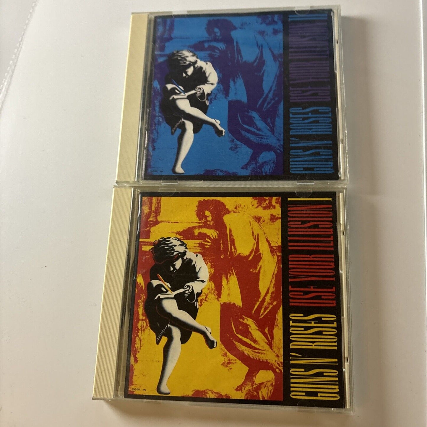 Guns N' Roses - Use Your Illusion 1 & 2 (CD, 2-Disc) Japan Mvcg-43 Mvcg-44