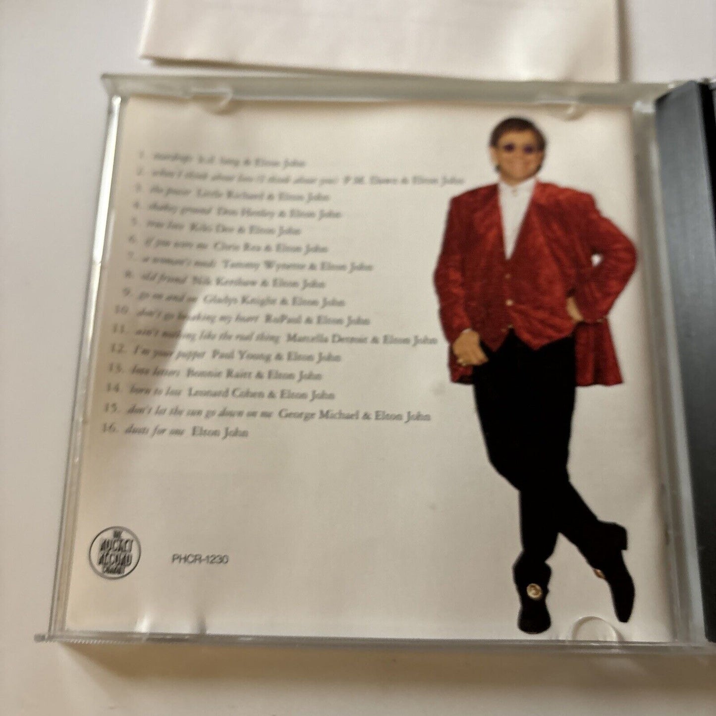 Elton John - Duets (CD, 1993) Japan Phcr-1230