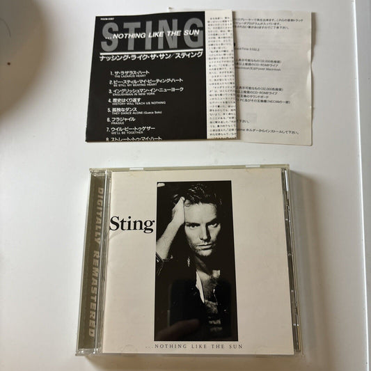 Sting - Nothing Like The Sun (CD, 1998) Japan Pocm-2087