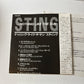Sting - Nothing Like The Sun (CD, 1998) Japan Pocm-2087