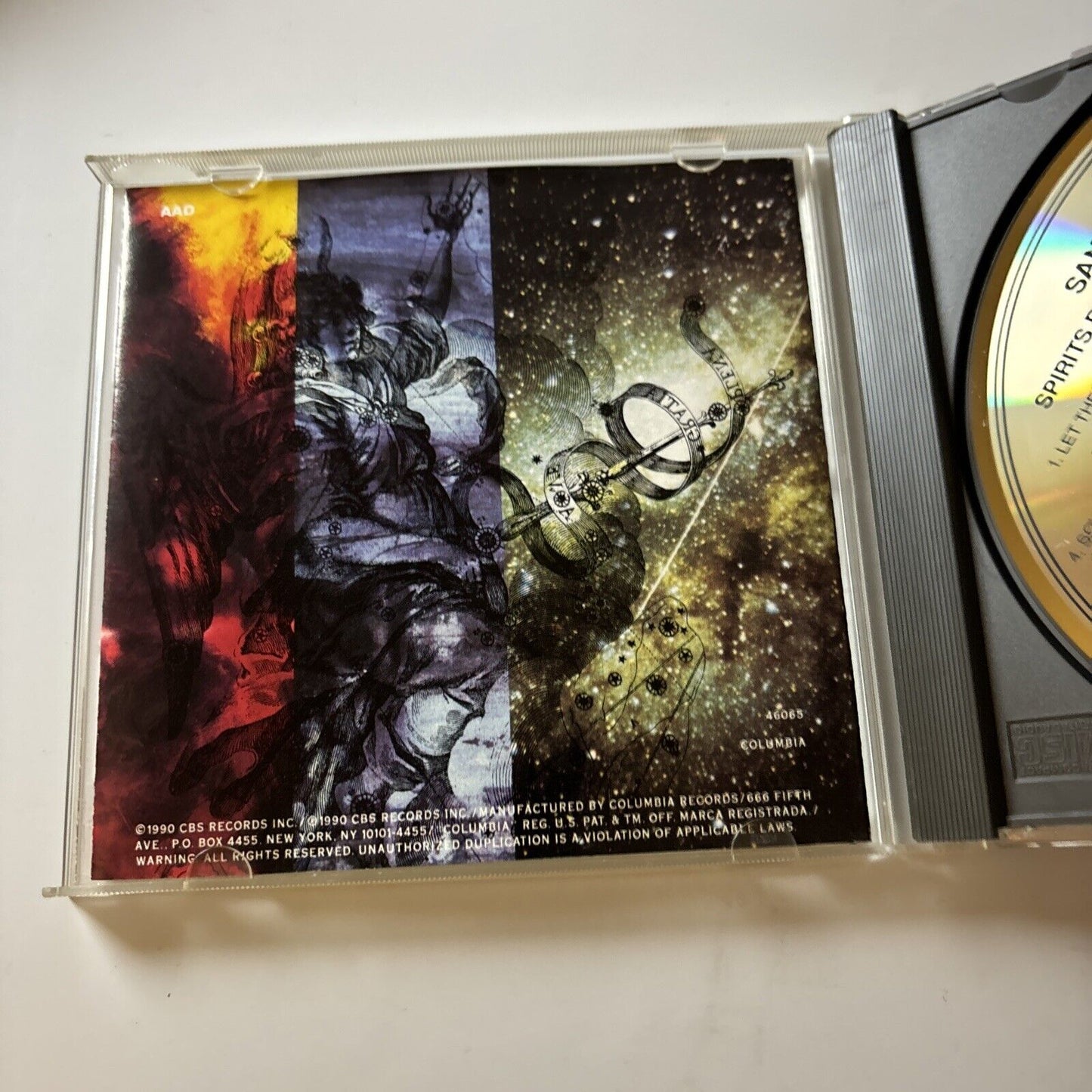 Santana - Spirits Dancing in the Flesh (CD, 1990)