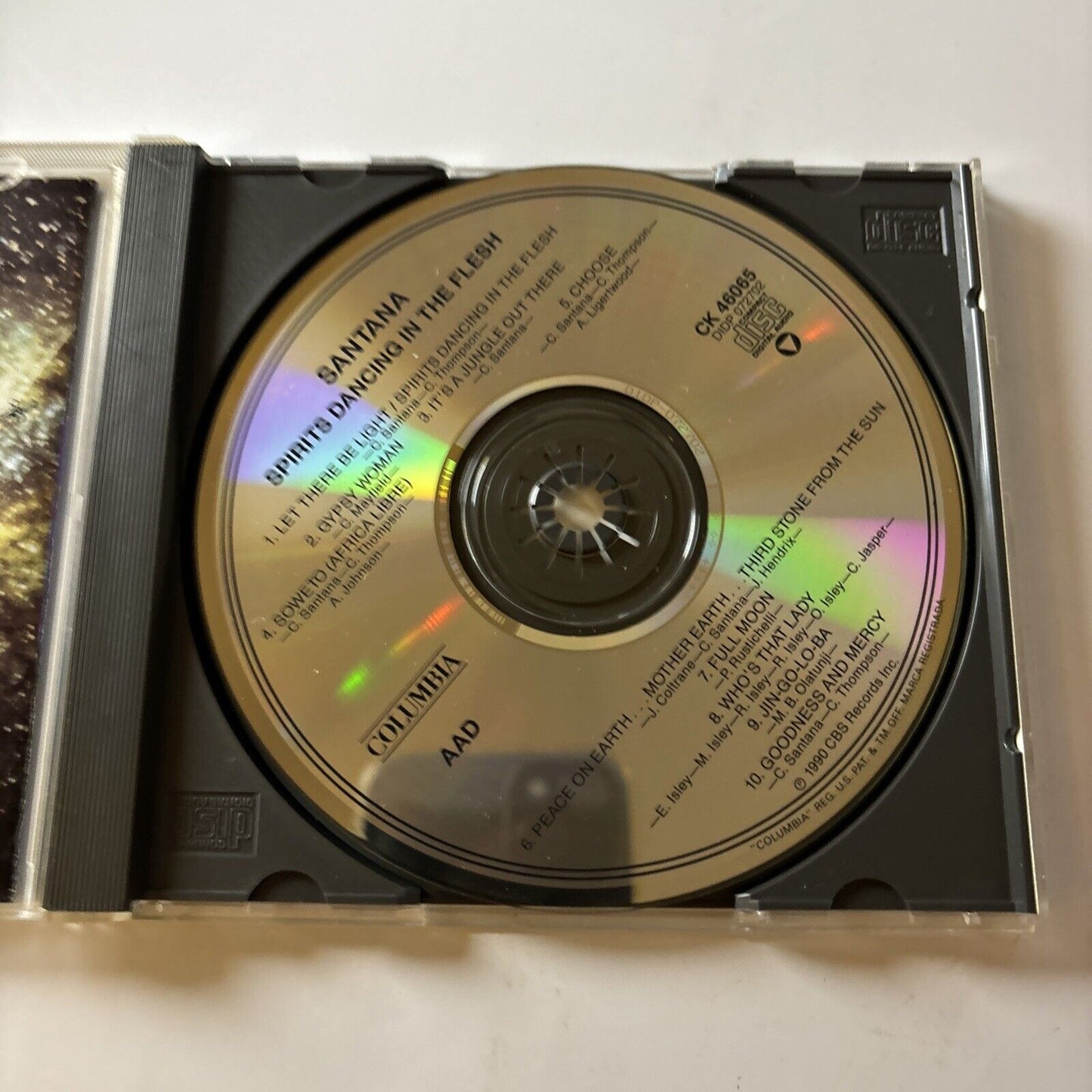 Santana - Spirits Dancing in the Flesh (CD, 1990)