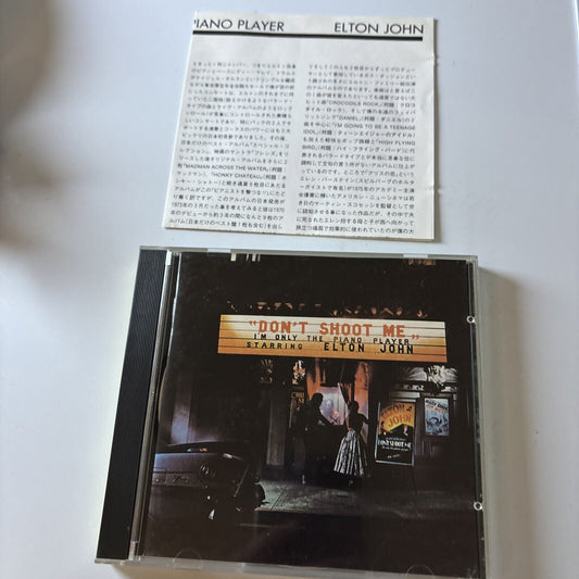 Elton John - Don't Shoot Me I'm Only the Piano Player (CD, 1990) Japan