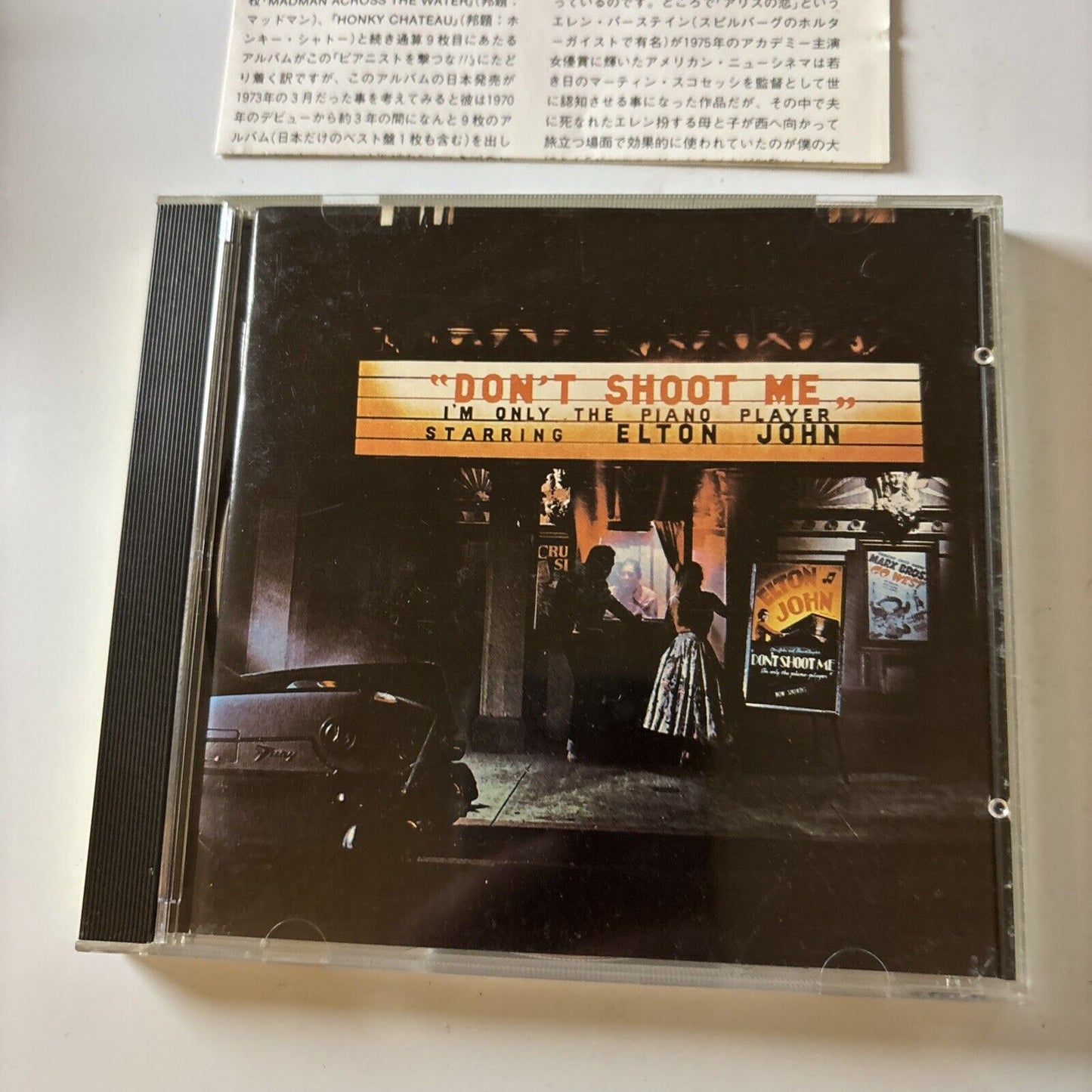Elton John - Don't Shoot Me I'm Only the Piano Player (CD, 1990) Japan