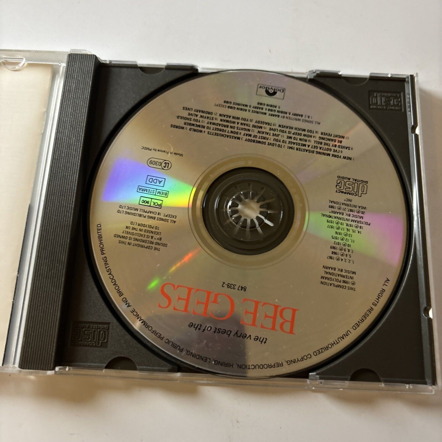 Bee Gees - The Very Best of the Bee Gees  (CD, 1997) 847339-2