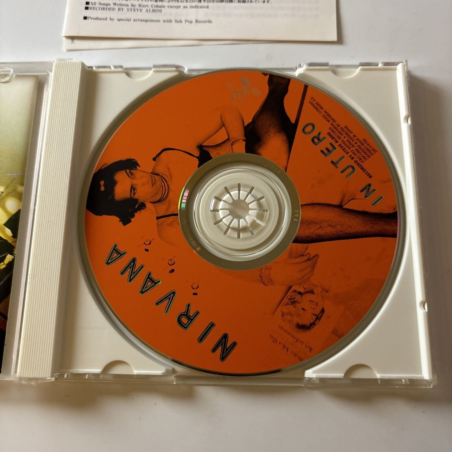 Nirvana - In Utero (CD, 1993) Uicy-9720 Japan