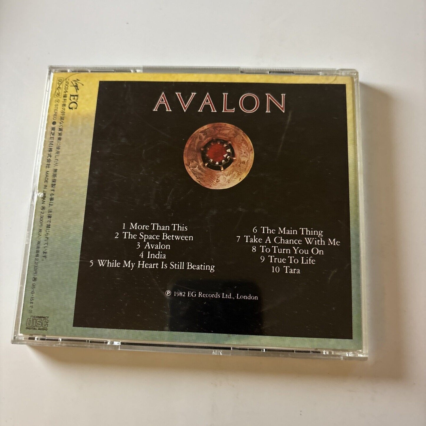 Roxy Music - Avalon (CD, 1982) Japan Vjcp-23185