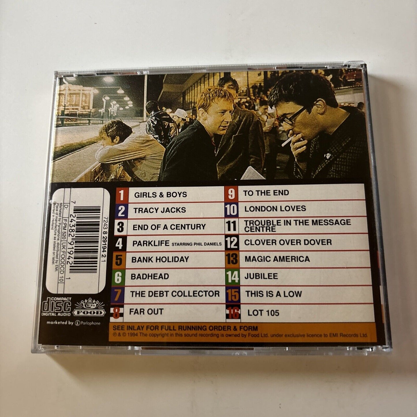 Blur  - Parklife (CD, 1994)
